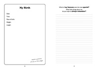 my pregnancy journal page